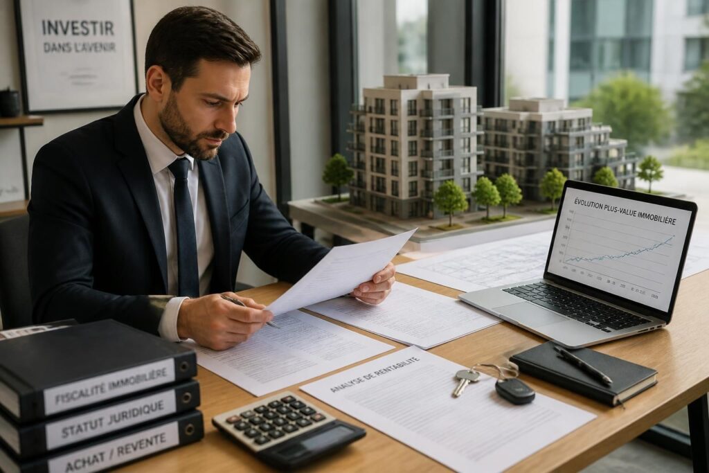 découvrez les clés de l'achat revente immobilier : comprenez la fiscalité, choisissez le statut juridique adapté et maîtrisez la gestion des plus-values pour réussir votre investissement.