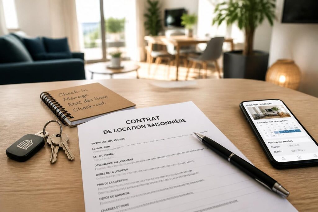 découvrez nos modèles de contrat de bail pour location saisonnière et les durées recommandées pour un contrat conforme aux régulations en vigueur.